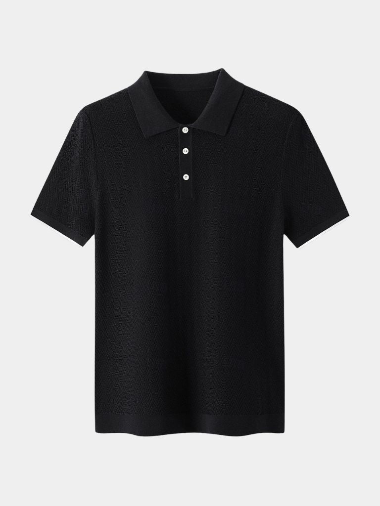 CONOR™™ | Chevron Knit Polo