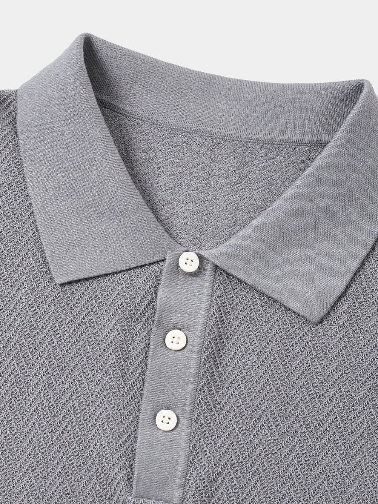 CONOR™™ | Chevron Knit Polo
