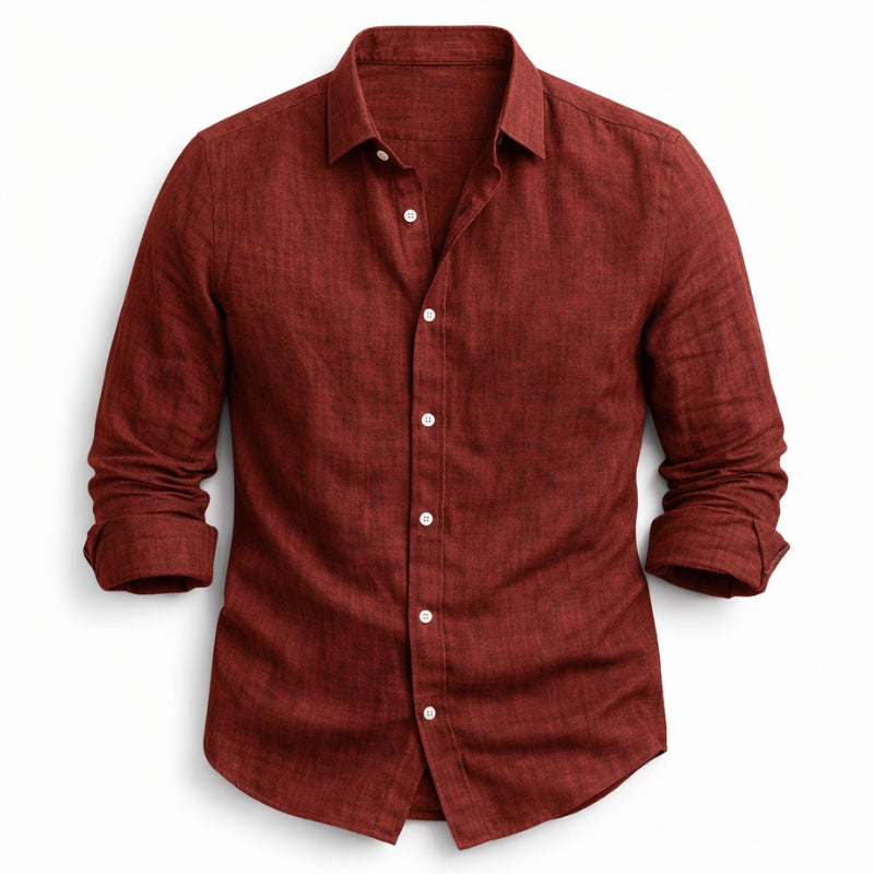 CONOR™™ | Men's Cotton-Linen Longsleeve