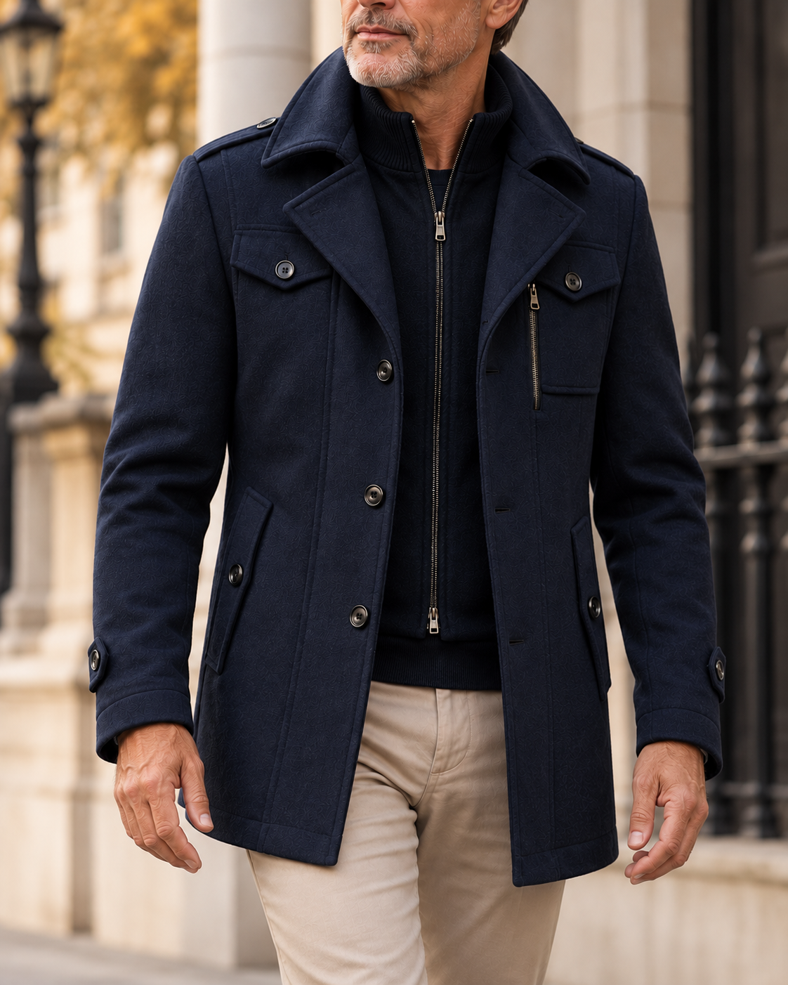 CONOR™ | Double-Collar Coat