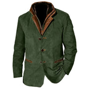 CONOR™ | Men’s Palermo Leather Button-Up Jacket
