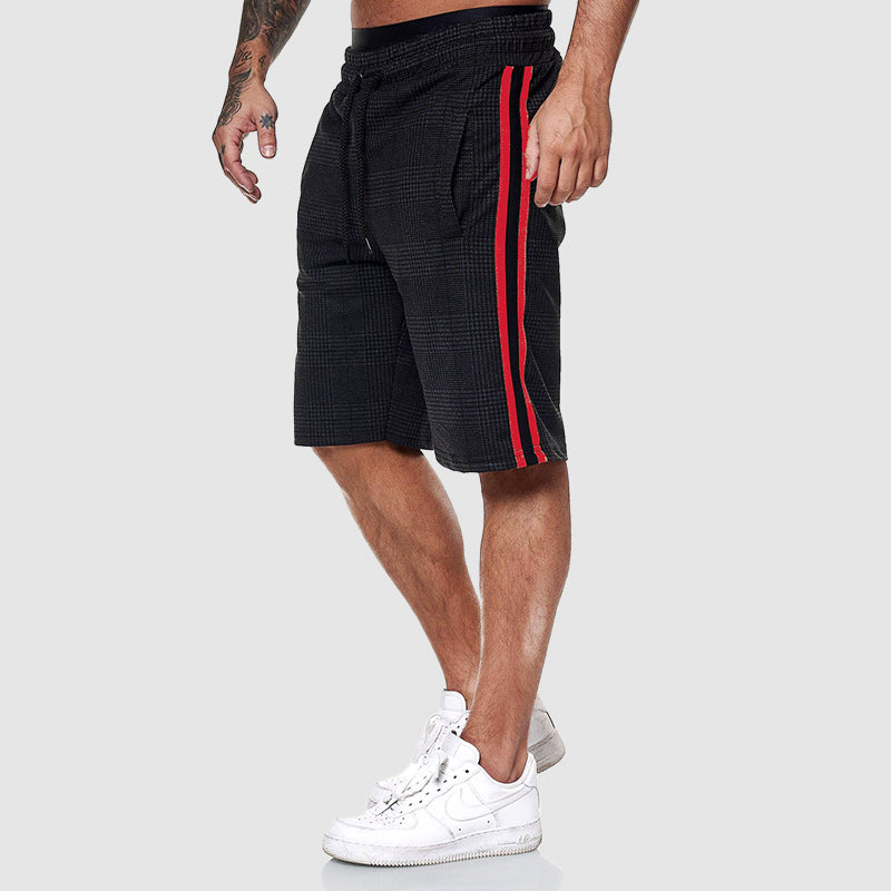 CONOR™™ | Men's Plaid Drawstring Shorts