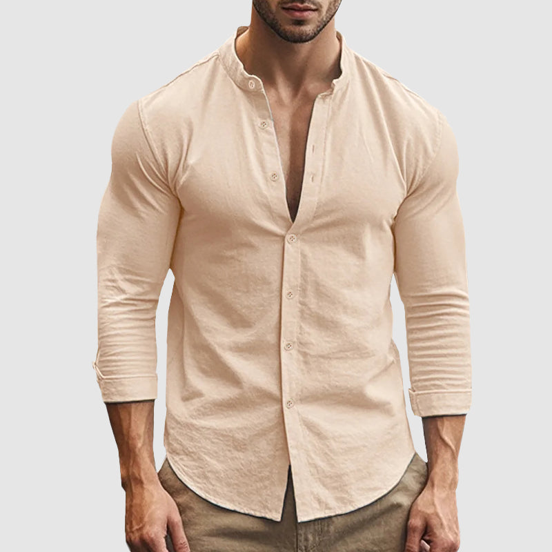 CONOR™™ | Linen-Cotton Shirt