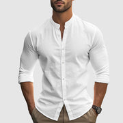 CONOR™™ | Linen-Cotton Shirt
