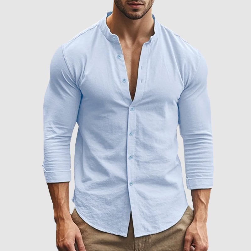 CONOR™™ | Linen-Cotton Shirt