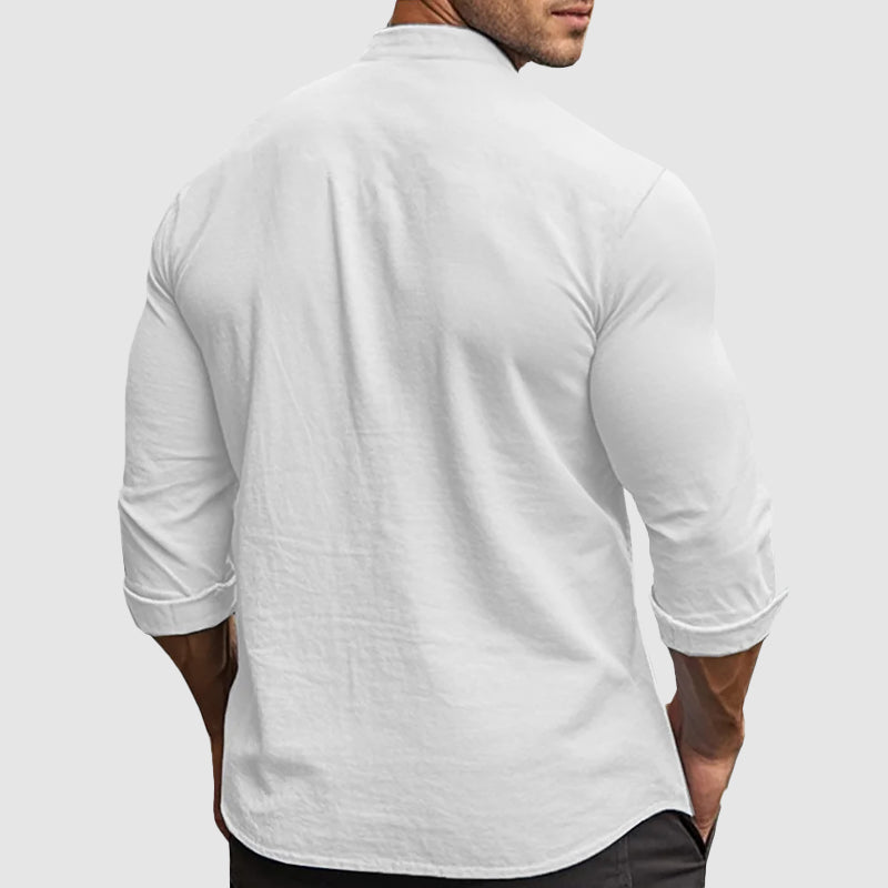 CONOR™™ | Linen-Cotton Shirt