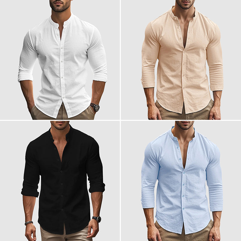 CONOR™™ | Linen-Cotton Shirt