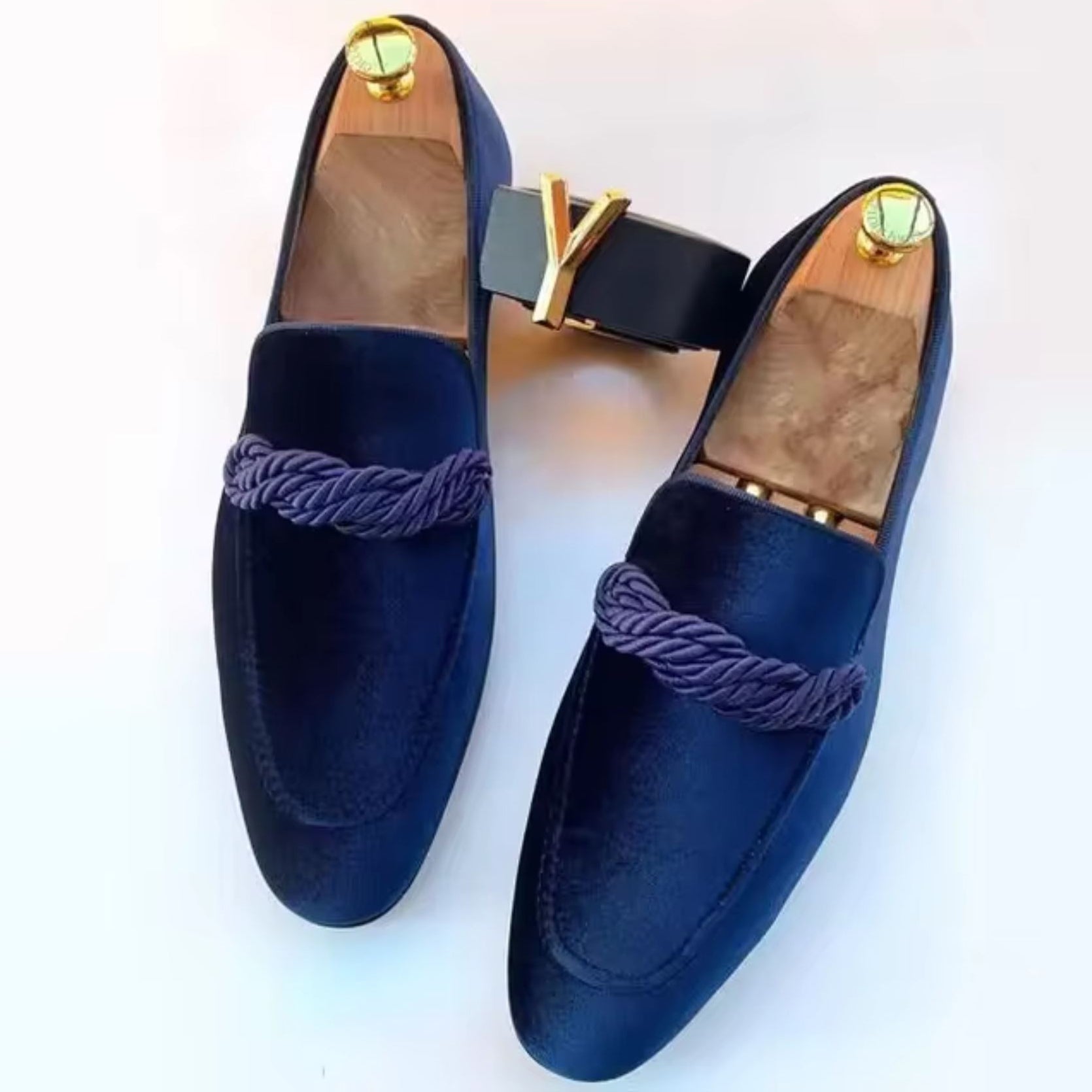 CONOR™™ | Men's Vegan Suede Slip-On Loafers
