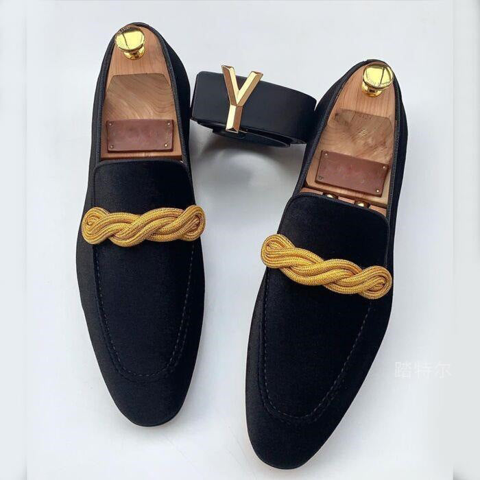 CONOR™™ | Men's Vegan Suede Slip-On Loafers