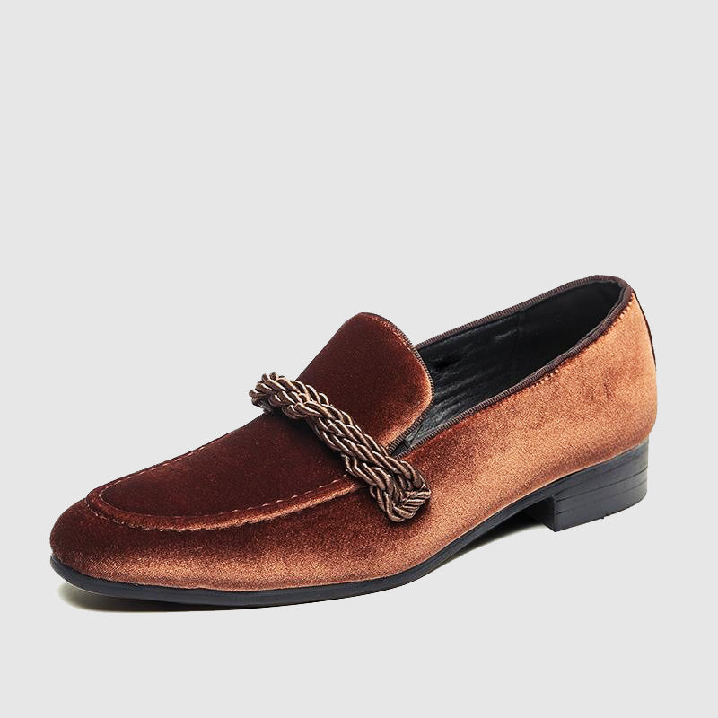 CONOR™™ | Men's Vegan Suede Slip-On Loafers