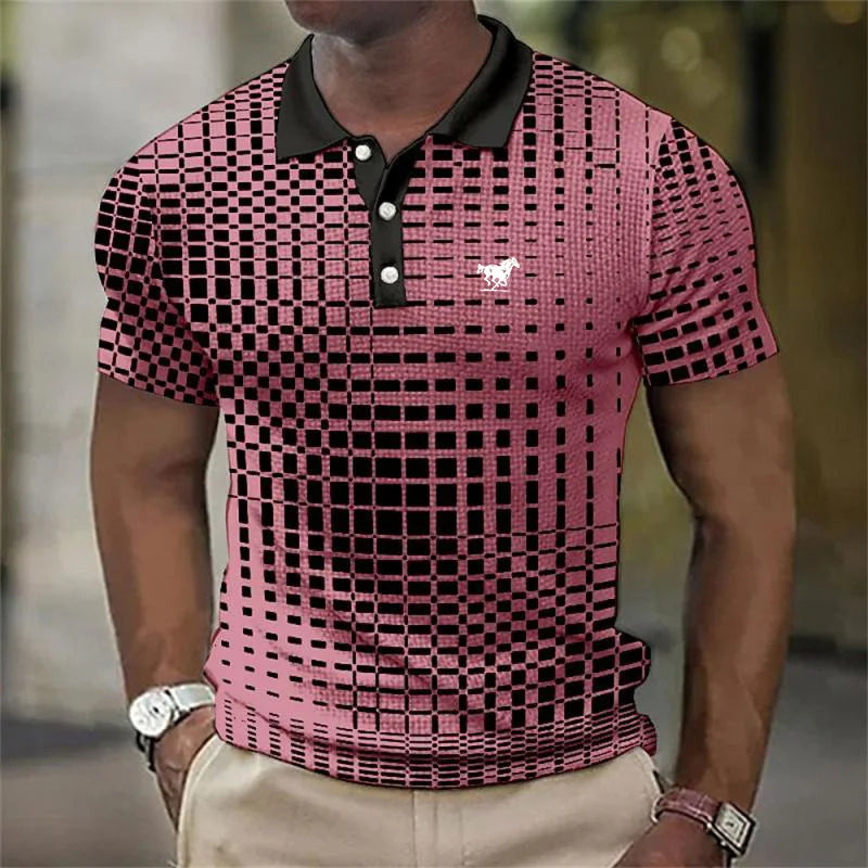 CONOR™™ | Men's 3D Print Polo