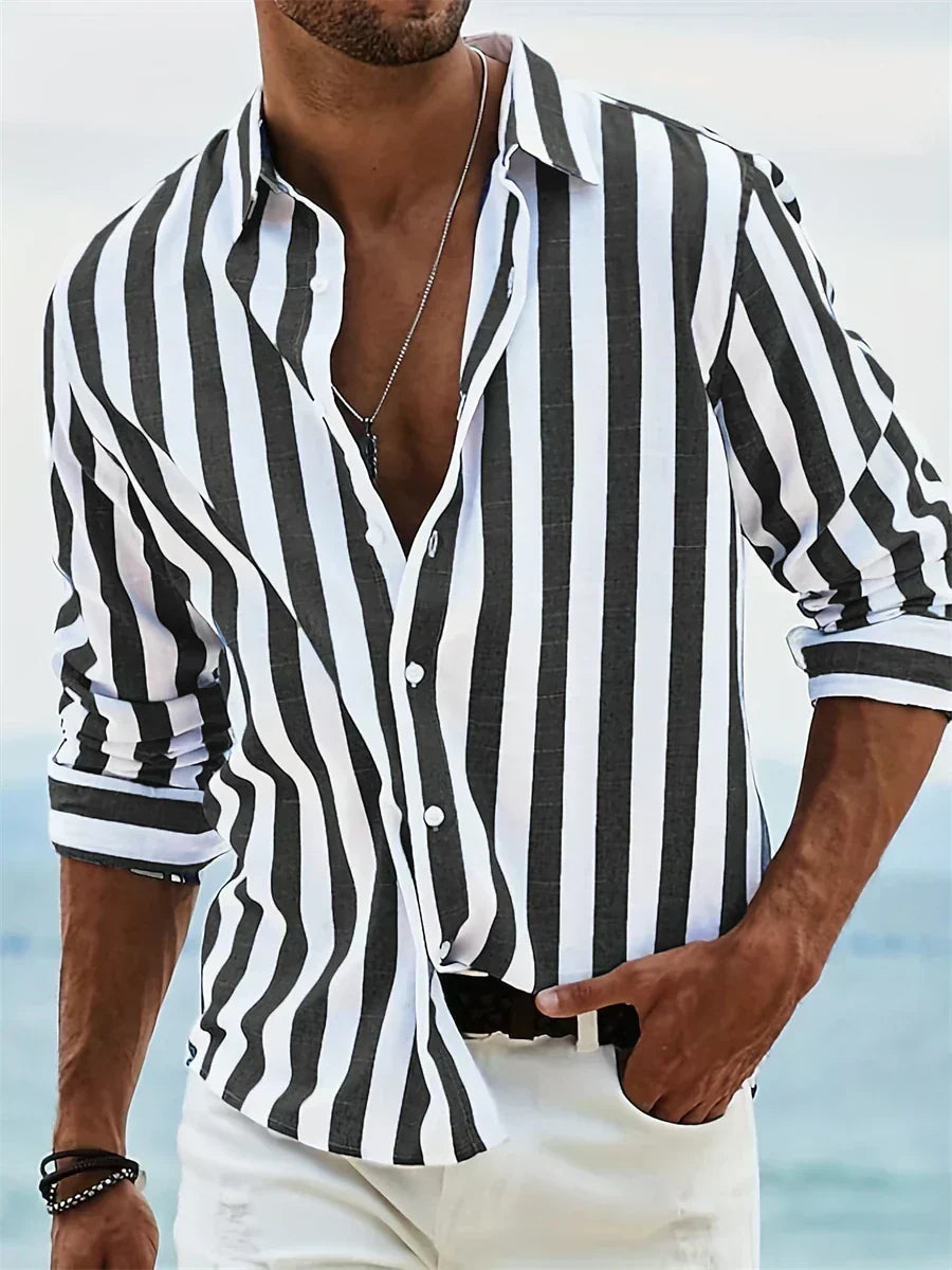 CONOR™™ | Striped Shirt