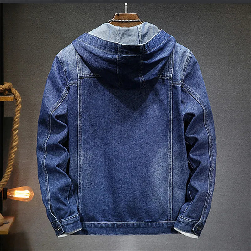 CONOR™ | RETRO DENIM HOODIE