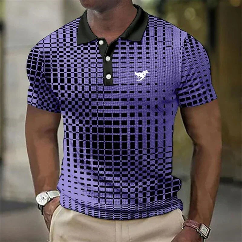 CONOR™™ | Men's 3D Print Polo