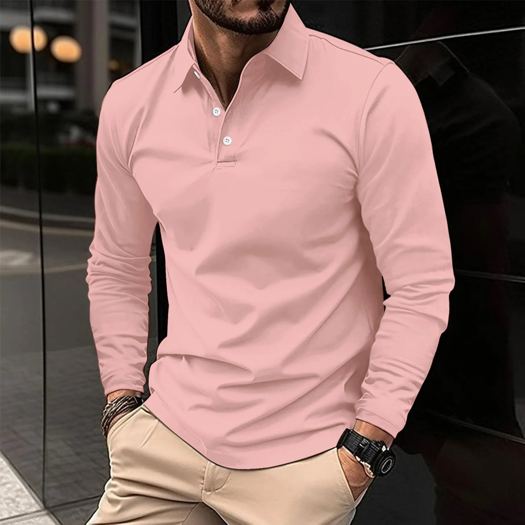 CONOR™™ | Collared Long-Sleeve