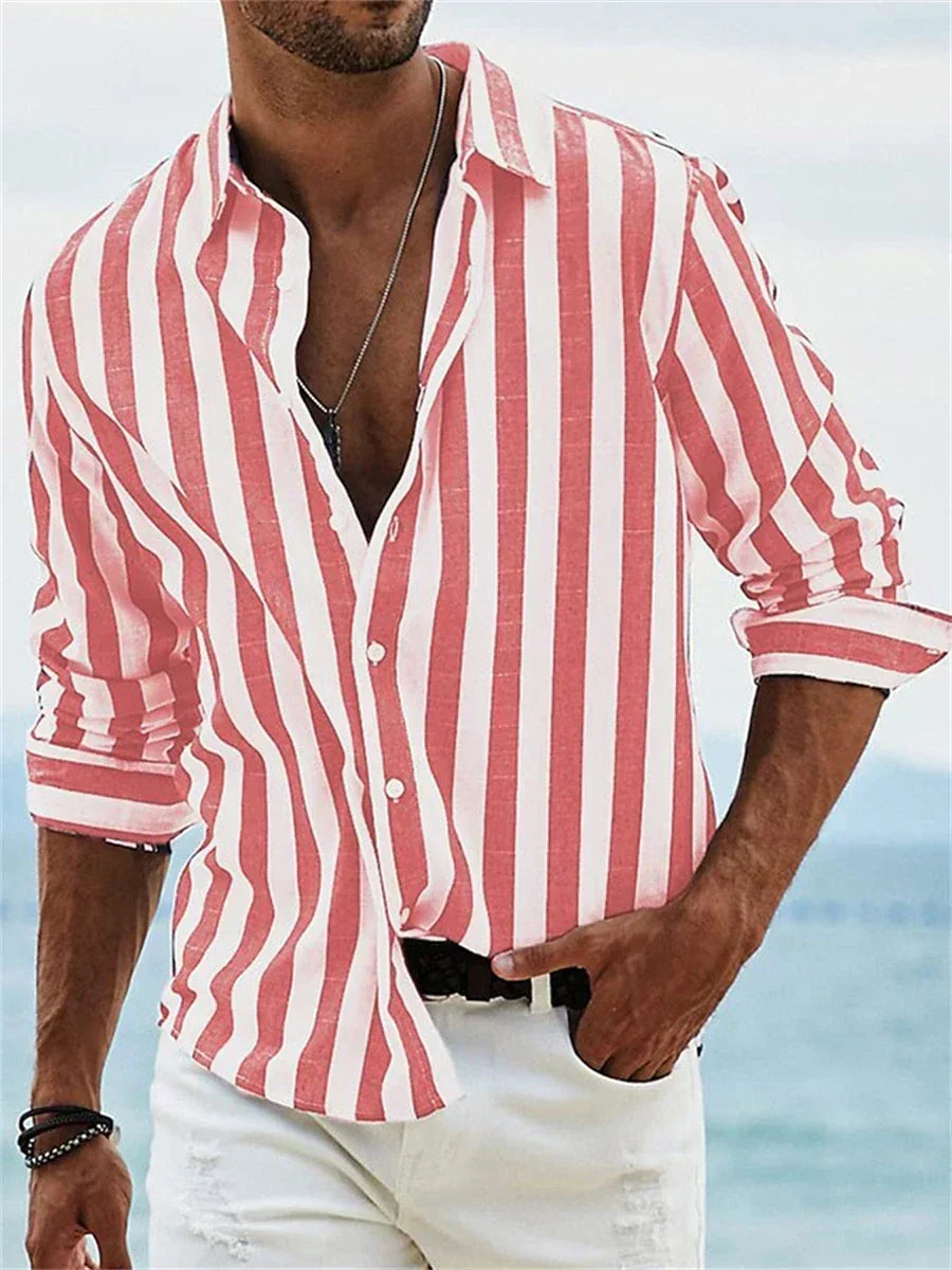 CONOR™™ | Striped Shirt