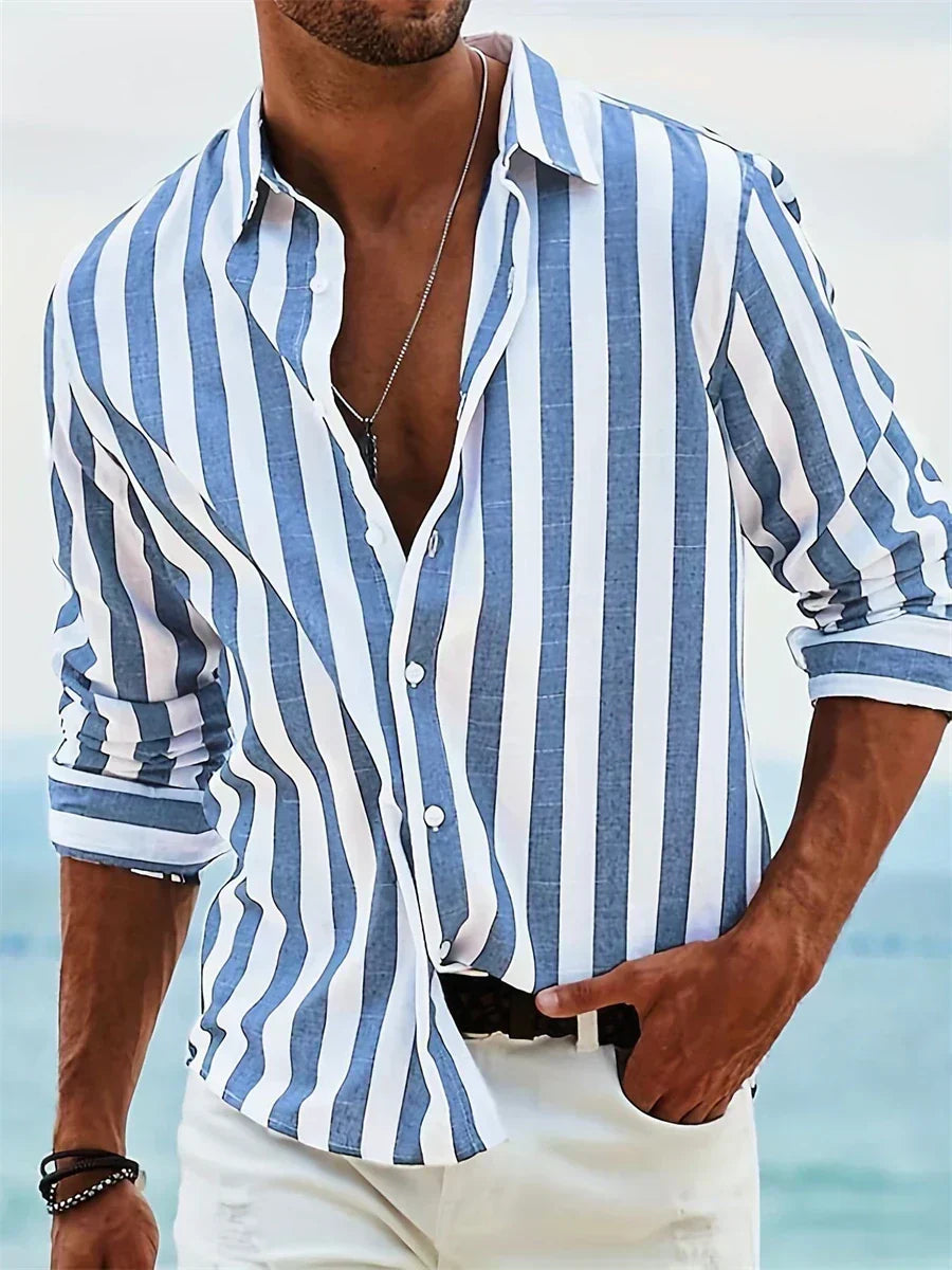 CONOR™™ | Striped Shirt