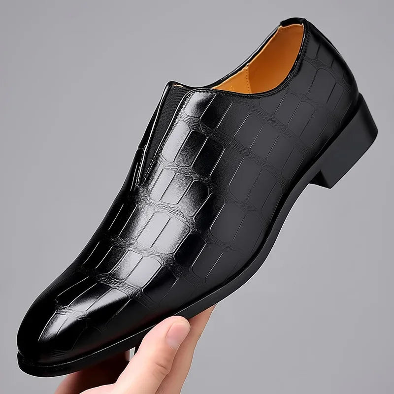 CONOR™ | Men's Patterned Dress Shoes