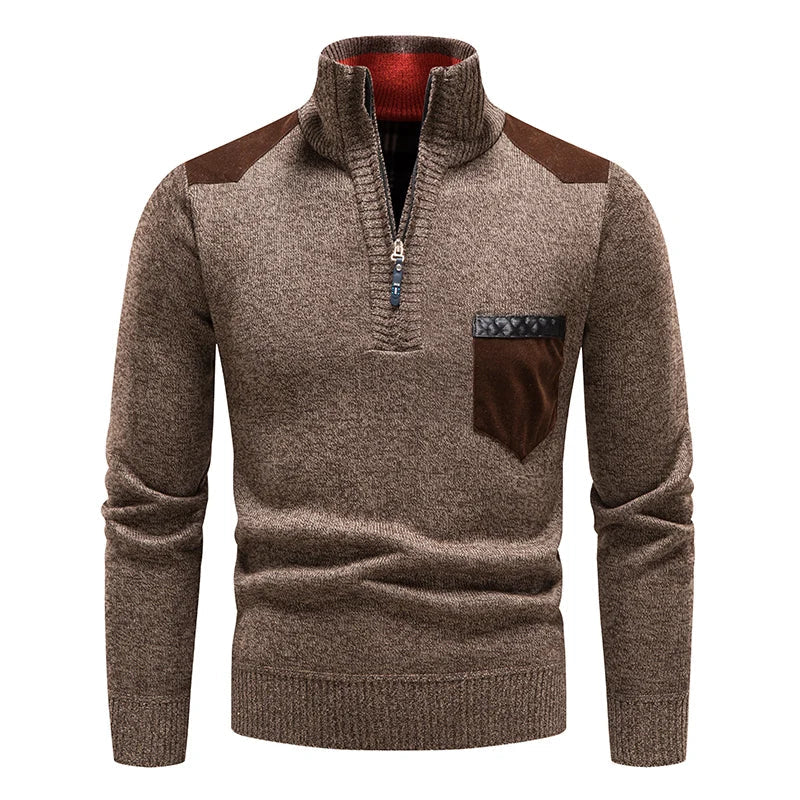 CONOR™ | MEN'S FLEECE SWEATER WITH ZIP
