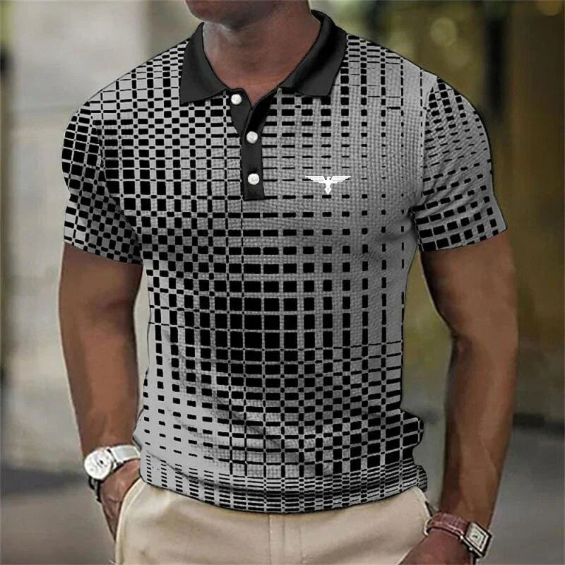 CONOR™™ | Men's 3D Print Polo