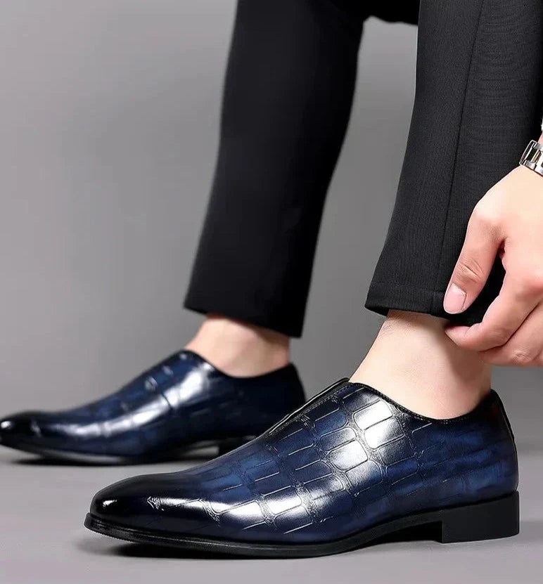 CONOR™ | Men's Patterned Dress Shoes