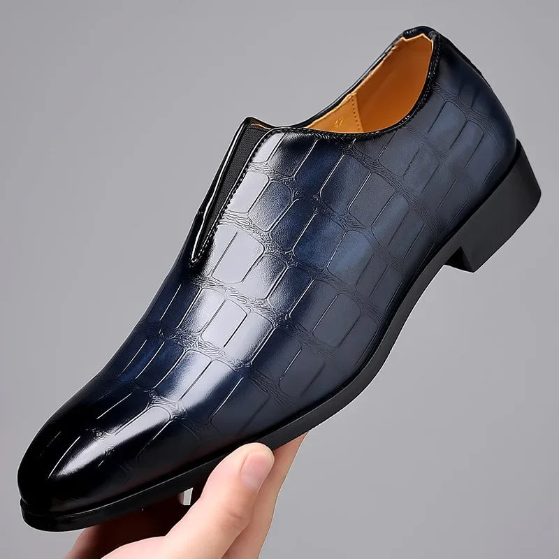 CONOR™ | Men's Patterned Dress Shoes
