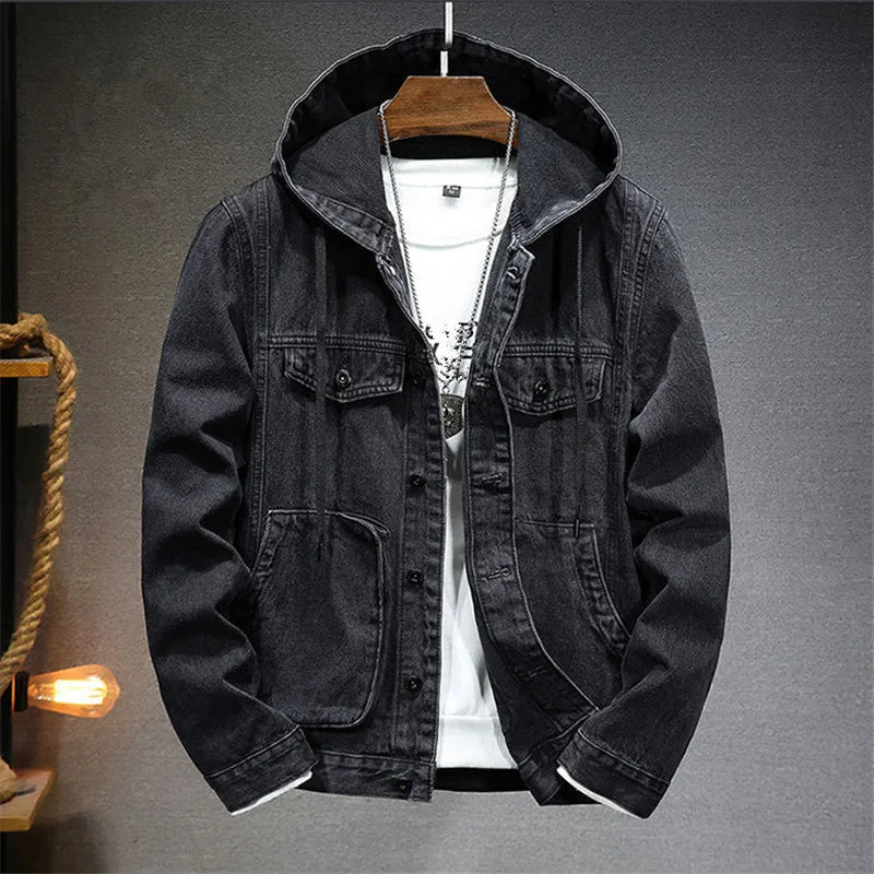 CONOR™ | RETRO DENIM HOODIE