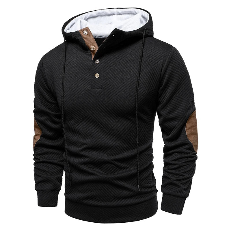 CONOR™ | HALF-BUTTON SWEATER