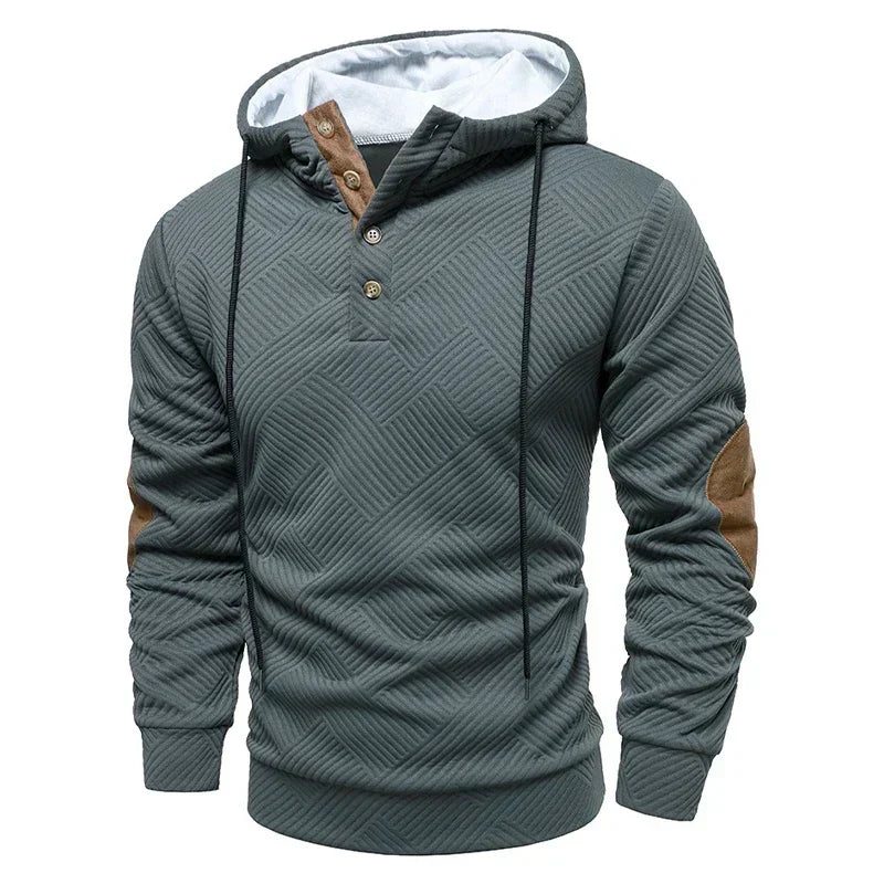 CONOR™ | HALF-BUTTON SWEATER