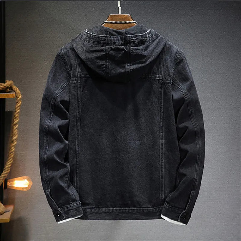 CONOR™ | RETRO DENIM HOODIE