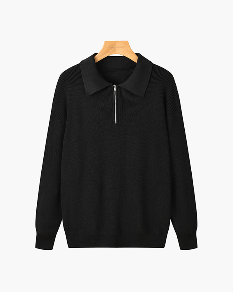 CONOR™ | Rason Zip-Up Sweater