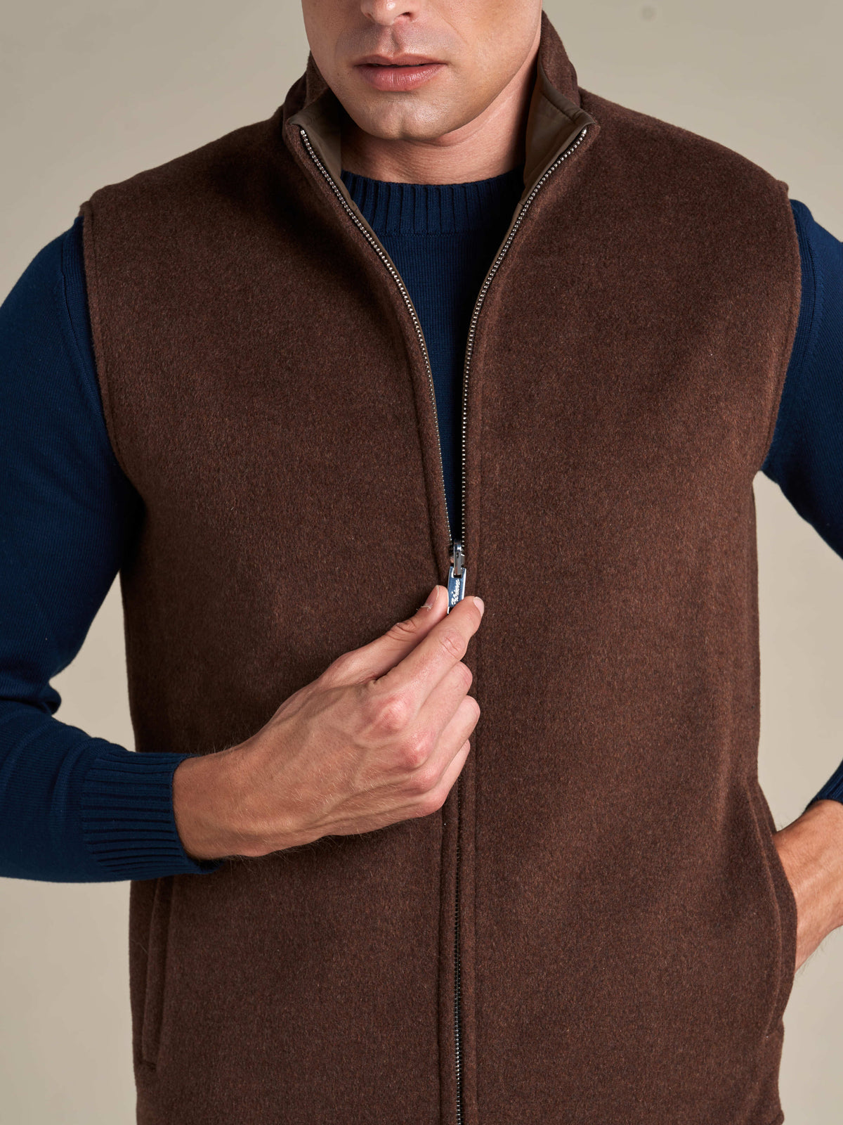 CONOR™ | Reversible Wool Vest