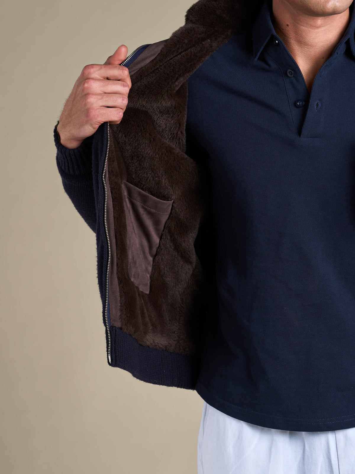 CONOR™ | Fully Fur-Lined Cardigan