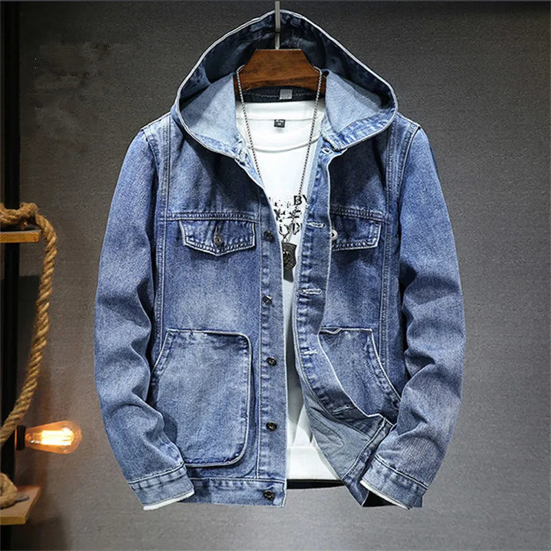 CONOR™ | RETRO DENIM HOODIE