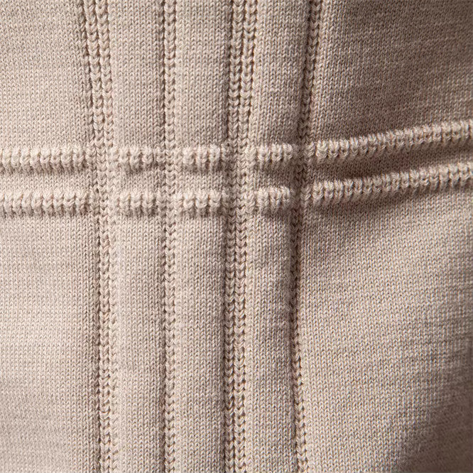 CONOR™ | Sullivan Grid-Knit Cotton Sweater