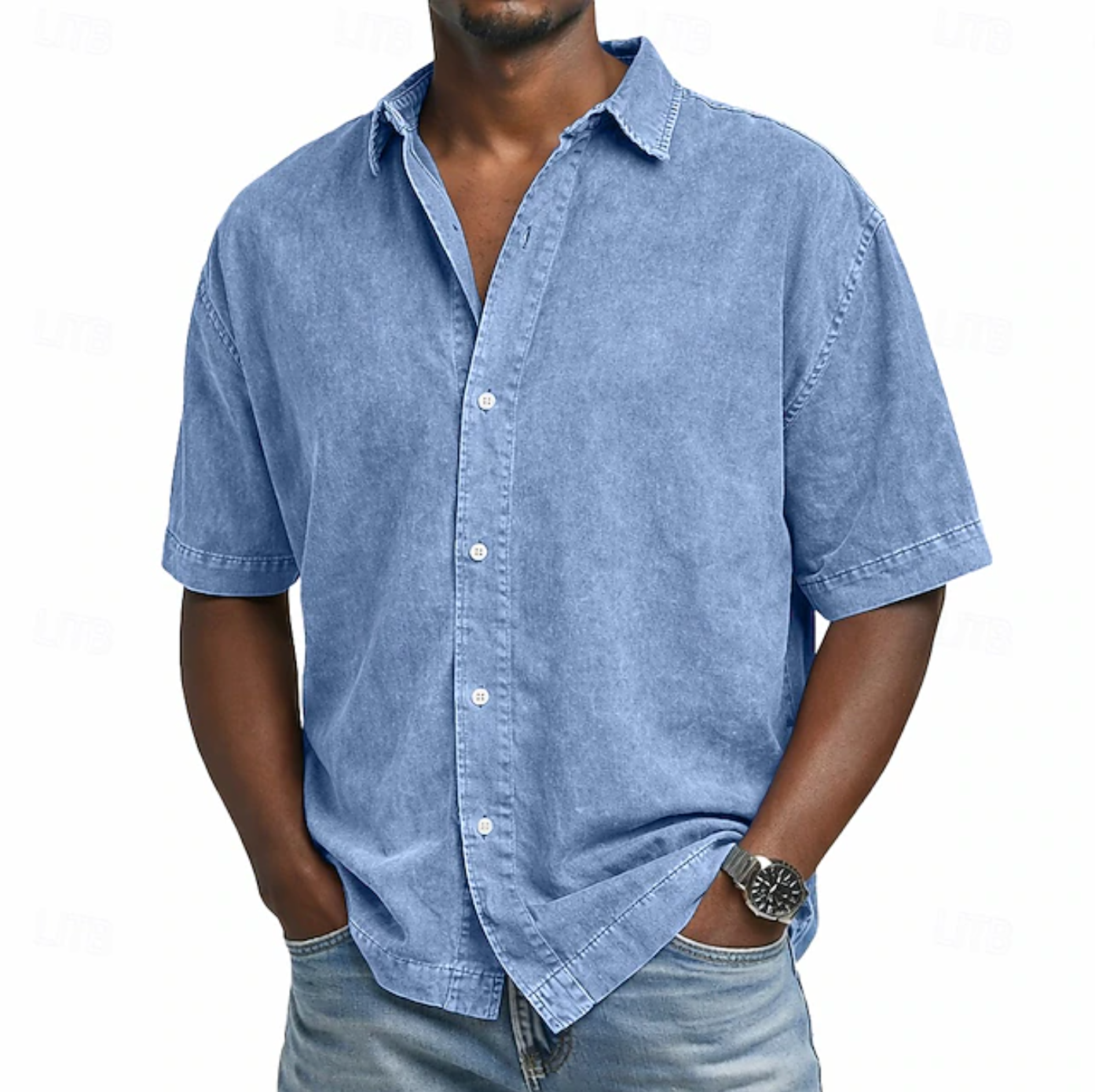 CONOR™™ | Men's Acid Wash Shirt