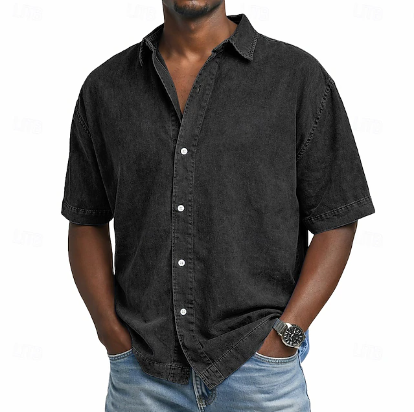 CONOR™™ | Men's Acid Wash Shirt