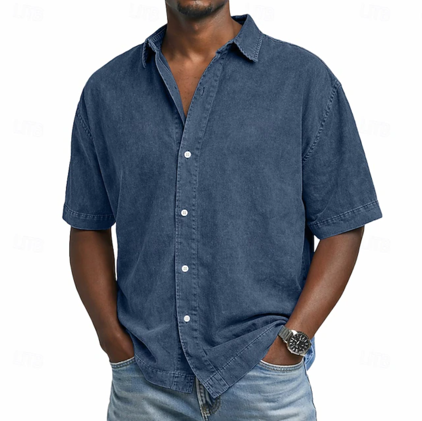 CONOR™™ | Men's Acid Wash Shirt