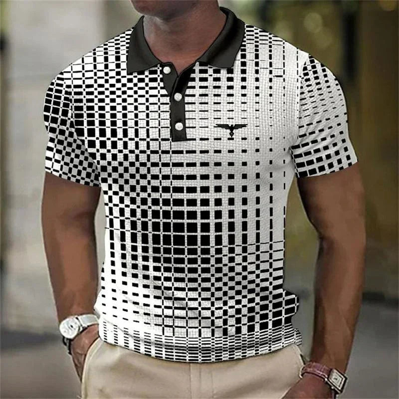 CONOR™™ | Men's 3D Print Polo