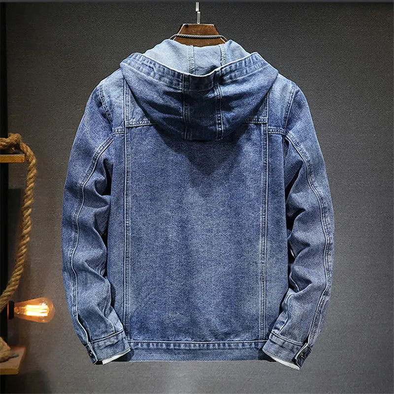 CONOR™ | RETRO DENIM HOODIE