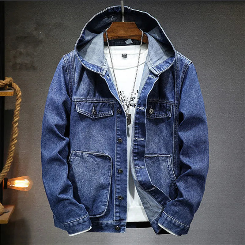 CONOR™ | RETRO DENIM HOODIE
