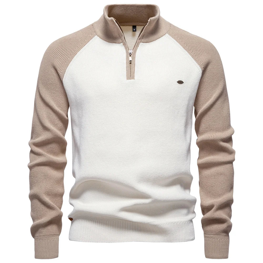 CONOR™ | QUARTER ZIP SWEATER FOR MEN