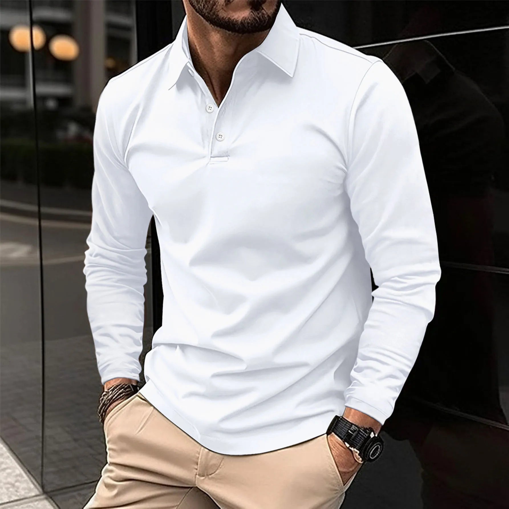 CONOR™™ | Collared Long-Sleeve