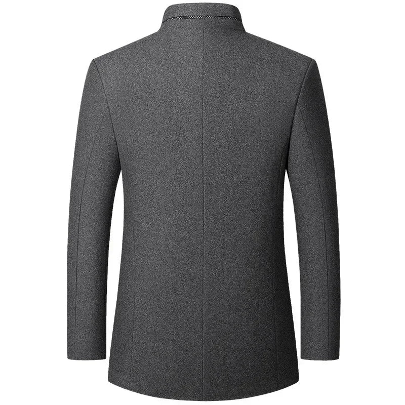 CONOR™™ | Men's Tailored Wool-Blend Overcoat
