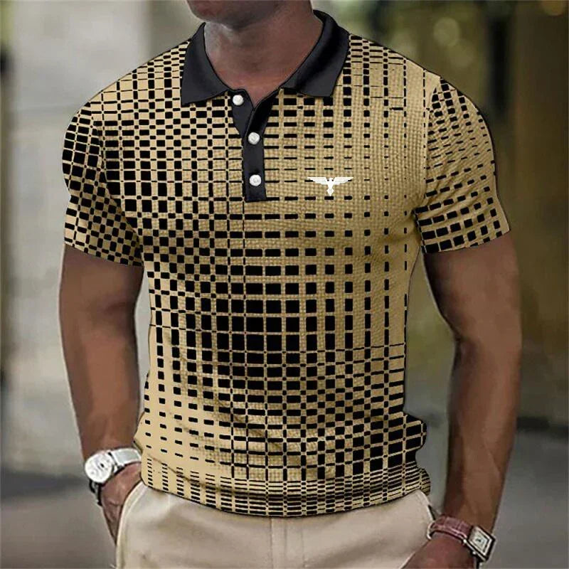 CONOR™™ | Men's 3D Print Polo