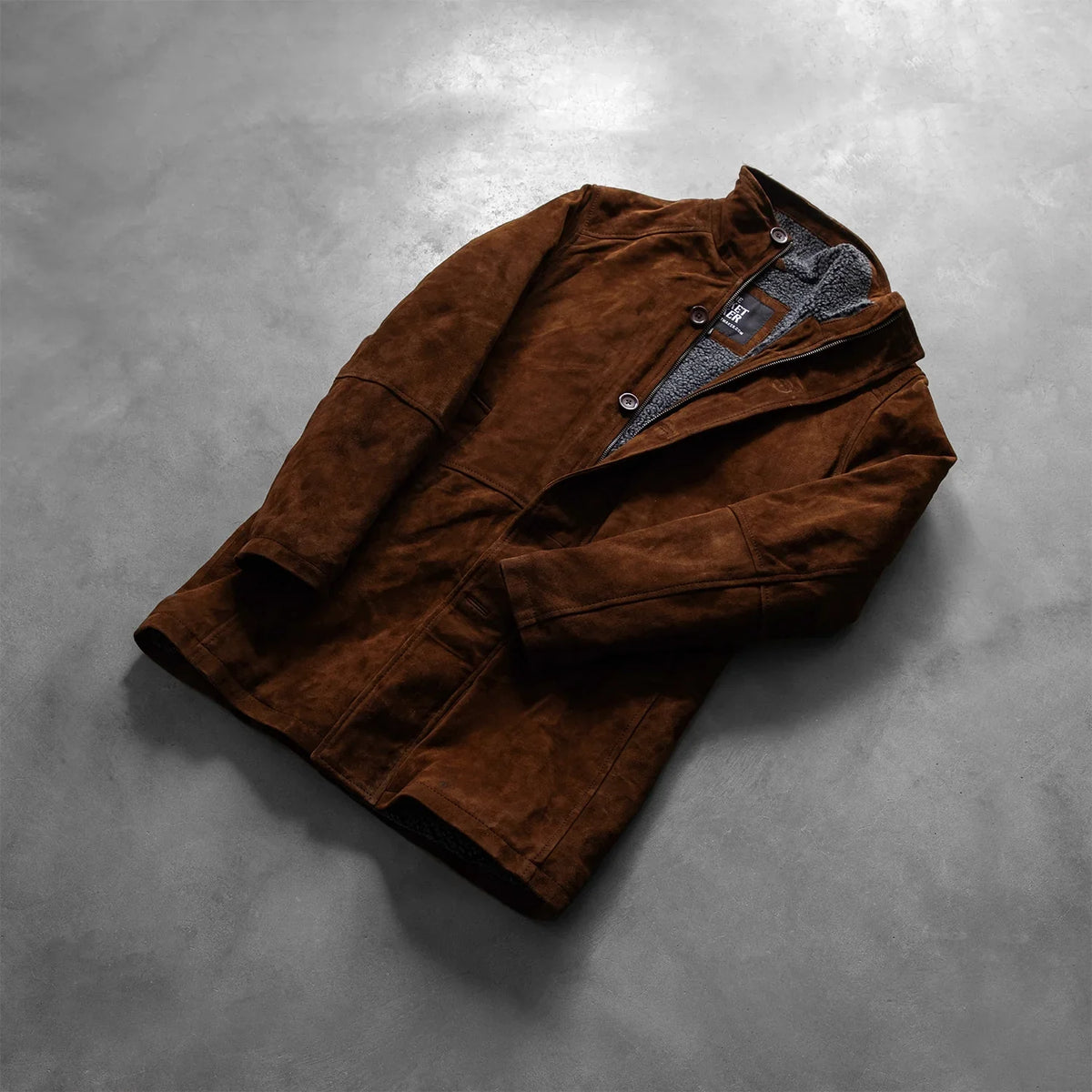 CONOR™ | Sheriff Brown Suede Jacket