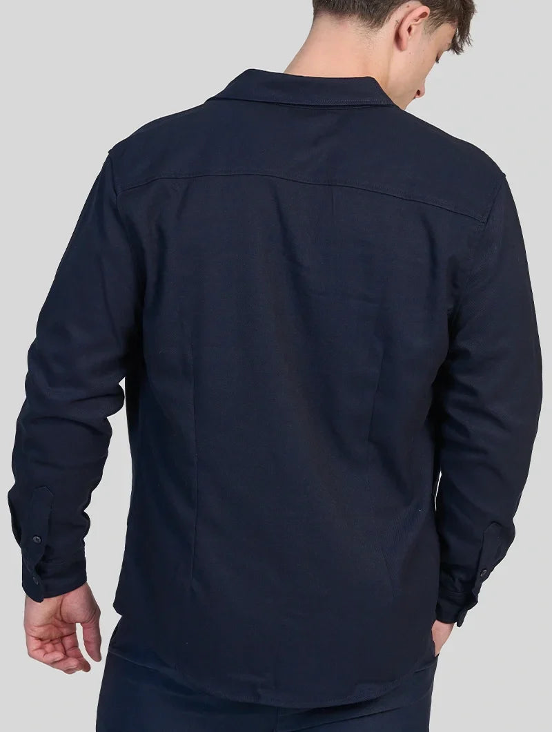 CONOR™ | Simon Overshirt - Navy Blue