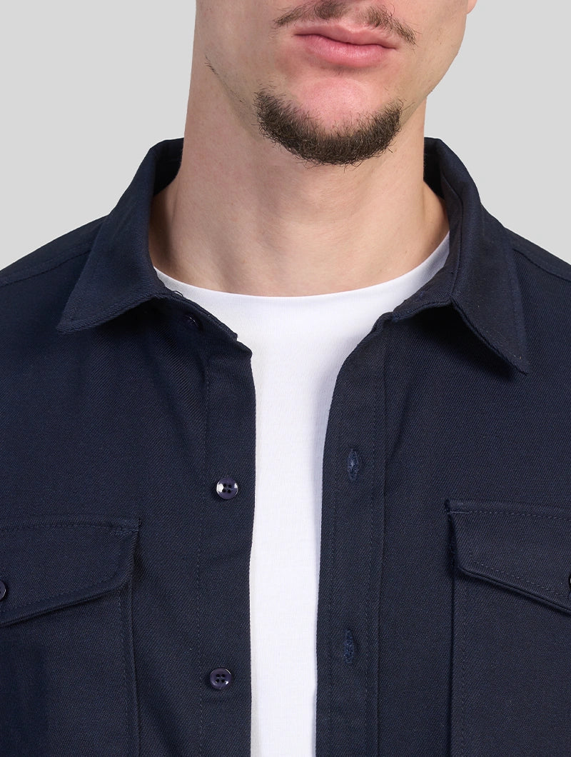 CONOR™ | Simon Overshirt - Navy Blue