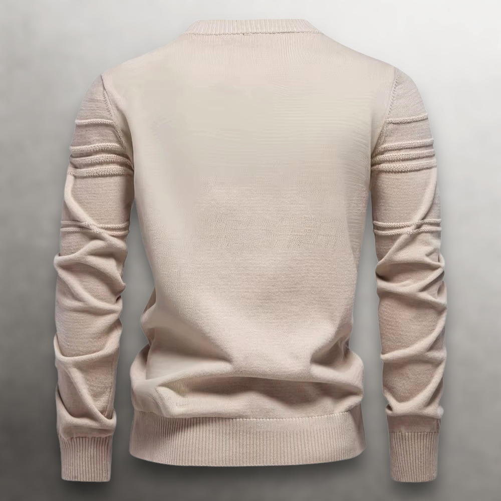 CONOR™ | Sullivan Grid-Knit Cotton Sweater