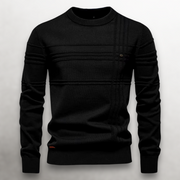 CONOR™ | Sullivan Grid-Knit Cotton Sweater